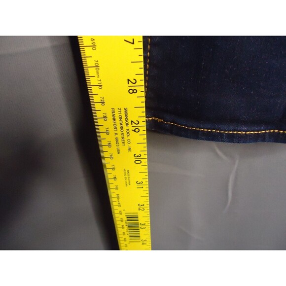 J Crew Stretch Jeans Straight and Narrow F0102 Dark Rinse Size 26/29 - Picture 7 of 8
